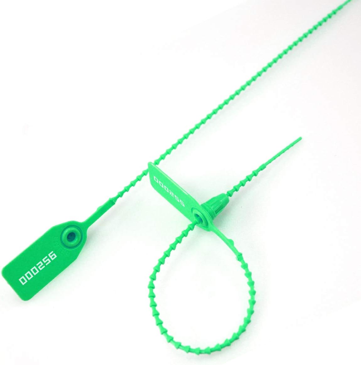 Serialized Numbered Zip Tie for Security